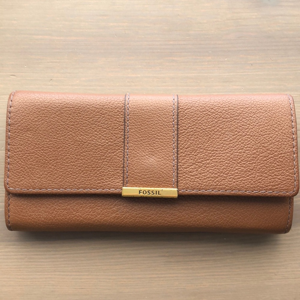 Leather Fossil Wallet